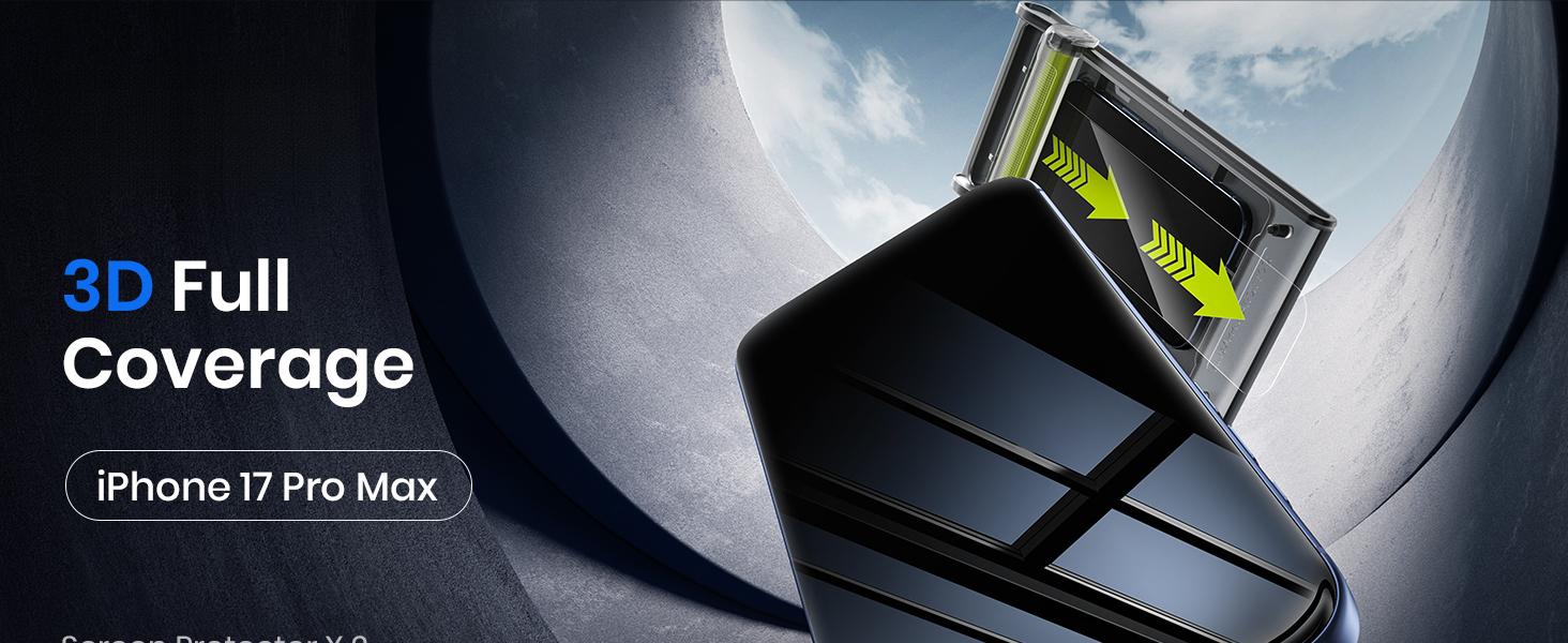 for iPhone 17 Pro Max Privacy Screen Protector - 3D Full Coverage, 25 ° Anti Spy & Auto Installation Full Edge Coverage Case Friendly Fit Tempered Glass Screen Protector 17 ProMax for iPhone 17 Pro Max Privacy Screen Protector - 3D Full Coverage, 25 ° Anti Spy & Auto Installation Full Edge Coverage Case Friendly Fit Tempered Glass Screen Protector 17 ProMax