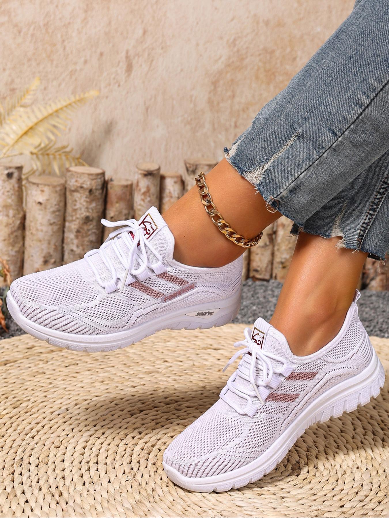 Women's New, Large Size Lightweight Soft Sole Shoes, Comfortable Non-Slip Walking Shoes, Lightweight Breathable Shoes, Perfect for Travel & Leisure Activities Women's New, Large Size Lightweight Soft Sole Shoes, Comfortable Non-Slip Walking Shoes, Lightweight Breathable Shoes, Perfect for Travel & Leisure Activities