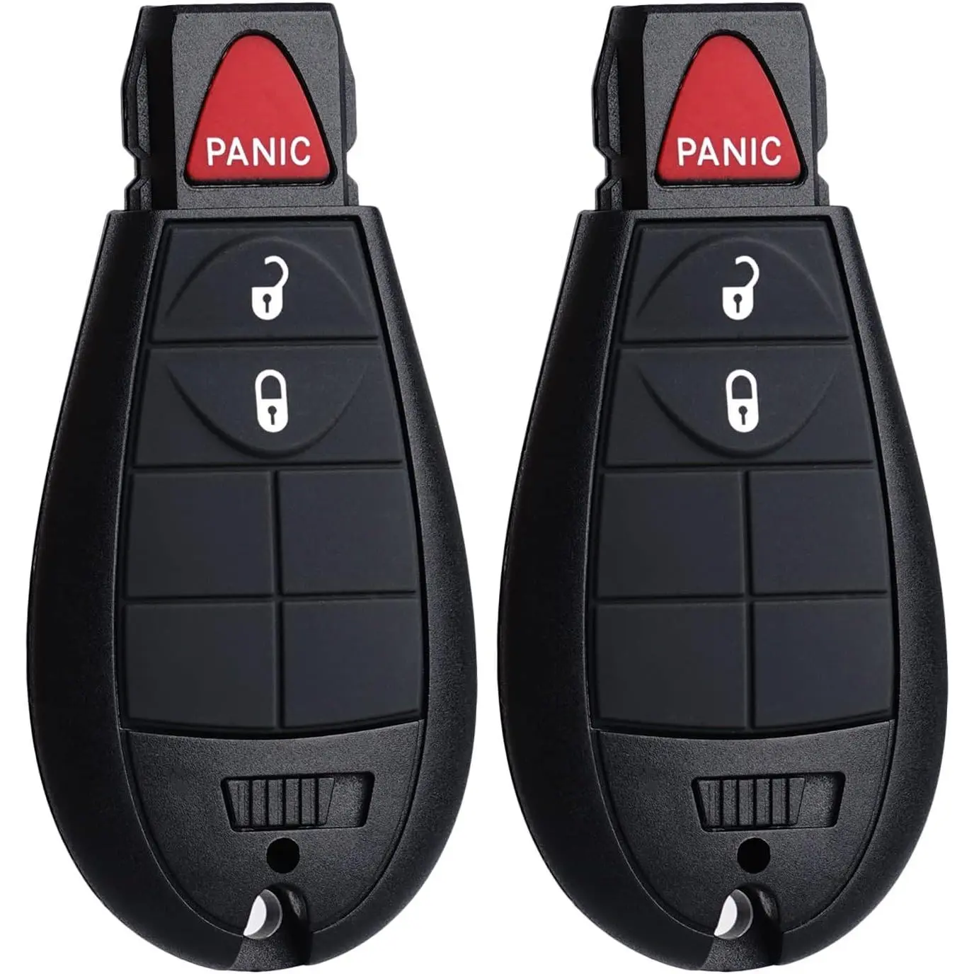 Key Fob FOBIK Replacement Fits for Dodge Ram 1500 2500 3500 2009-2012 Journey Challenger Grand Caravan Chrysler Town and Country Jeep Grand Cherokee Commander Keyless Entry Remote Control