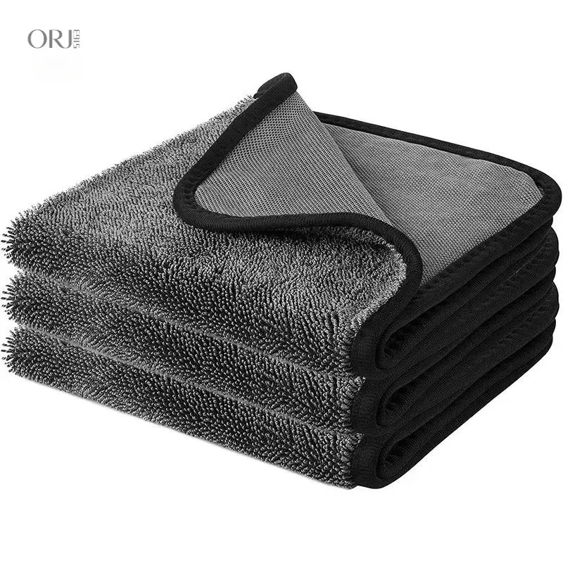 High Density Double Twisted Fabric Car Cleaning Towel - Compact Practical Size, Edged, Lint-Free, Absorbent, Quick-Drying Cloth for Outdoor Car Care, Daily Household Cleaning,Multicolor,Resin,Rhinestone,brooklyn,charm,Rose,Valentine,aesthetic,jewelry,gift