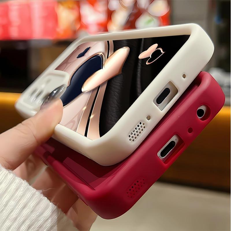 Creative Love Soft&Flexible TPU Silicone Phone Case For Galaxy S26 Ultra S25 Edge S24 FE S23 S22 S21 Plus A13 A14 A15 A16 A17 A33 A34 A35 A36 A52 A53 A54 NOTE20 Durable|Shockproof|Full Camera Protection|Anti-Fingerprint