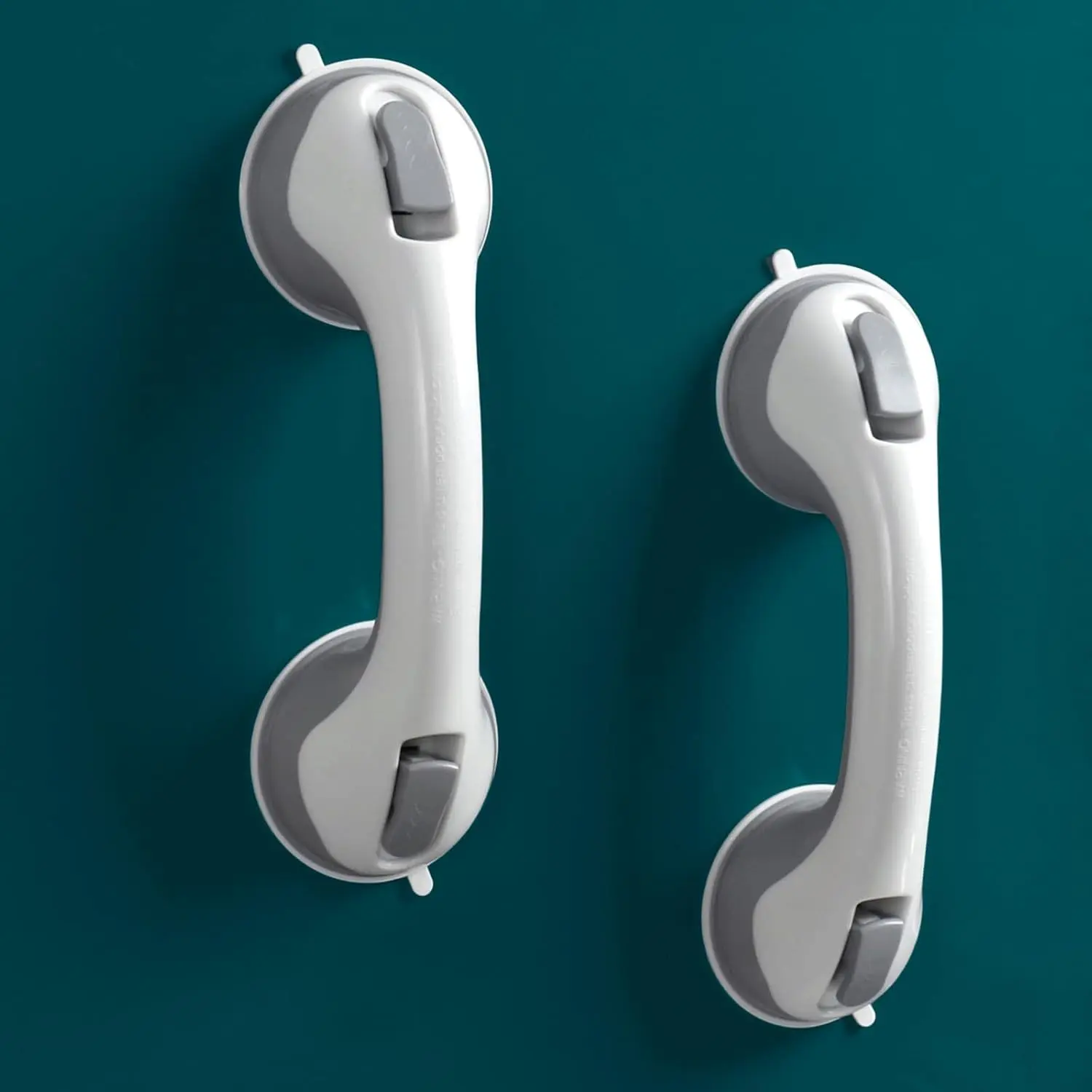 Grab Bars for Shower Heavy-Duty, Grab Bars for Bathtubs and Showers (2Pack) Shower Grab Bar for Seniors Shower Handles for Elderly Suction Handicap Safety Handrail for Bathroom Bathtubs Toilet Tiles Glass Install