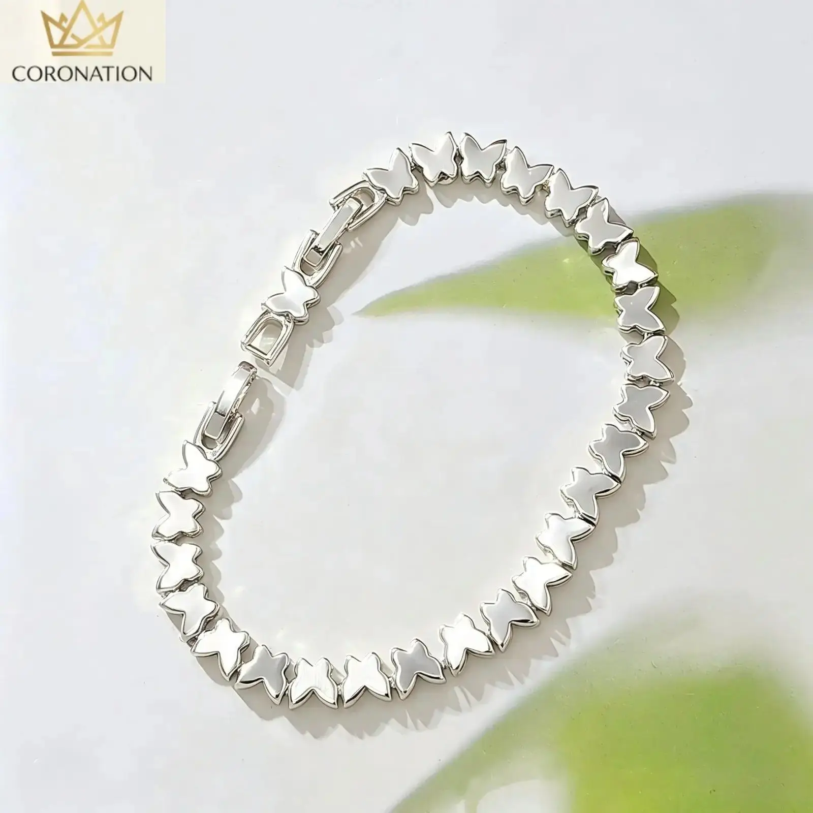 Women's S925 Sterling Silver Dainty Butterfly Charm Bracelets, Minimalist Hypoallergenic Stackable Jewelry for Everyday Wear, Camping & Hiking Hammock Accessory Gift