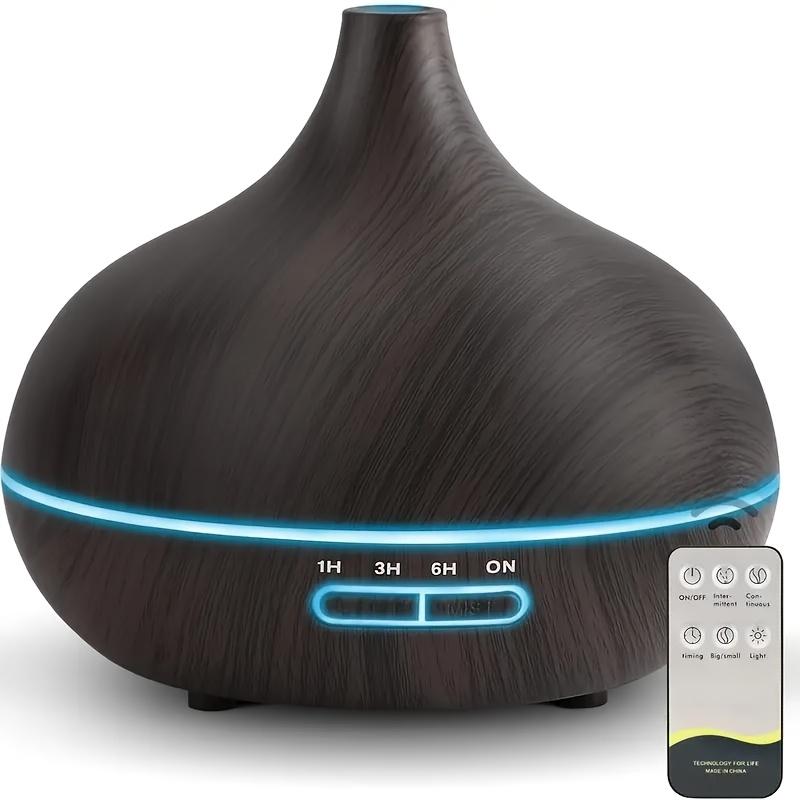 1pc 18.6 Oz Large Capacity Essential Oil Aroma Diffuser Humidifier, Waterless Fragrance Oil Diffuser with Timer, Electric Ultrasonic Anxiety Humidifier, Flower Humidifier & Air Purifier, d is ff user