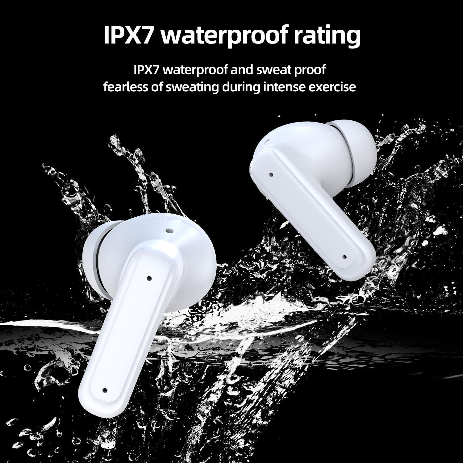 HITOZON Wireless Waterproof Sports Earphone, In-ear Design Earbuds with Touch Screen Charging Case, True Wireless Earbuds, Stereo Wireless Earbuds with Noise Reduction for Smartphone, Computer, Laptop #GLOBAL PICKS