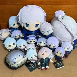 10-15cm Twisted Wonderland Plush Toys Epel Vil Rook Soft Stuffed Dolls for Boys Peluche