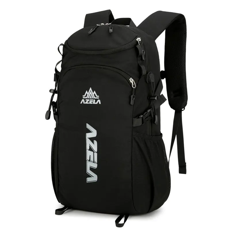 AZELA Large Capacity Waterproof Sports Backpack, Multi-Functional Camping Shoulder Bag, Outdoor Hiking Portable Climbing Travel Pack for Men and Women