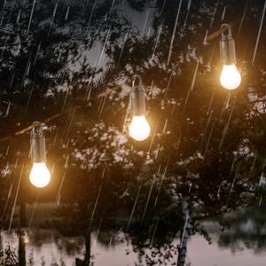 1PCS/4PCS Solar Rechargeable Hooked Vintage Tungsten Lantern - Multifunctional Lanterns with Emergency LED, Handheld LED Flashlight Features for Camping & Household Use