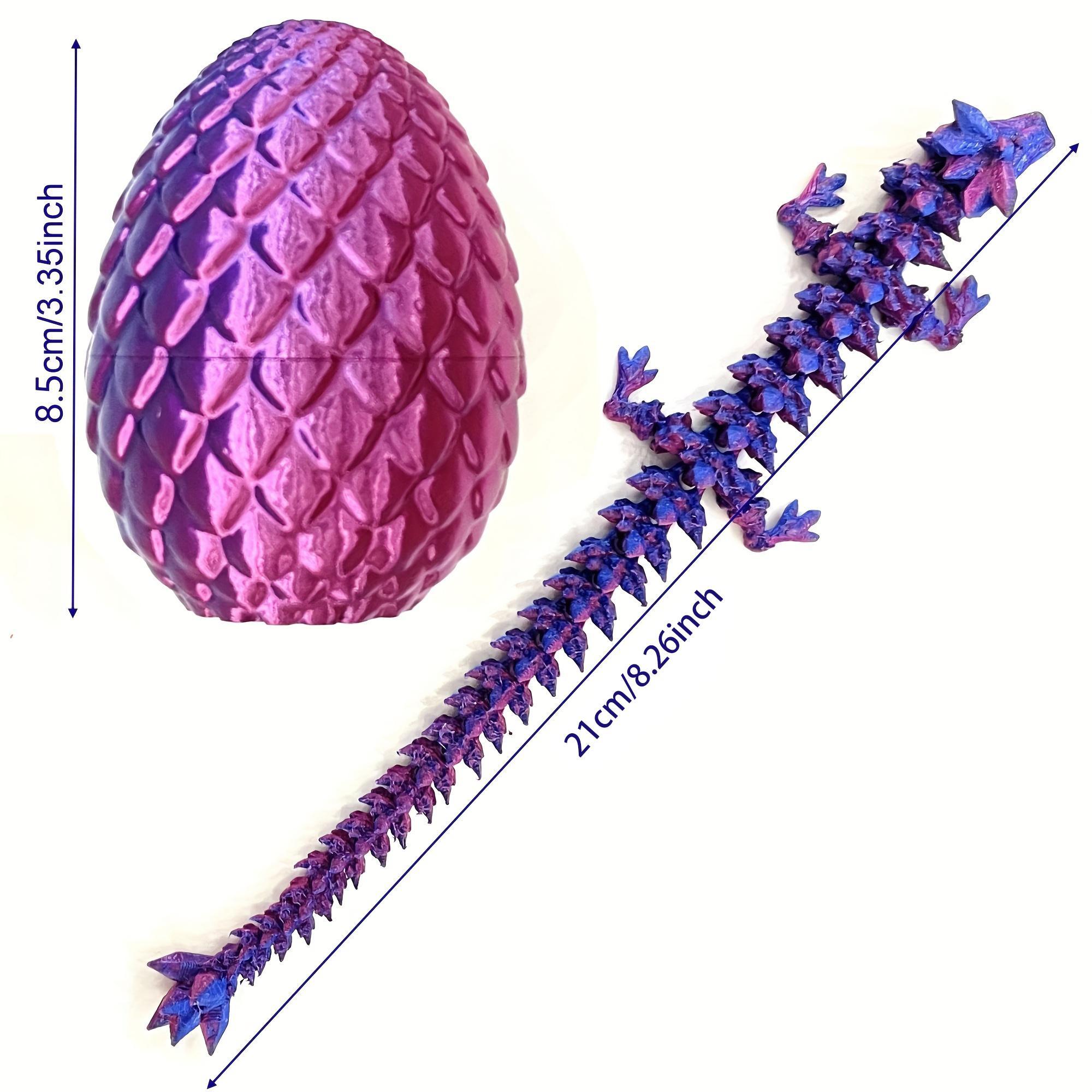 3D Dragon Egg, Halloween, Christmas, New Year, Easter Gifts for Family and Friends, Holiday Party Gifts, Room Decor, Living Room Decoration, Desktop Decor, Fun Gifts, Home Decor Statue, Collectible Figurine
