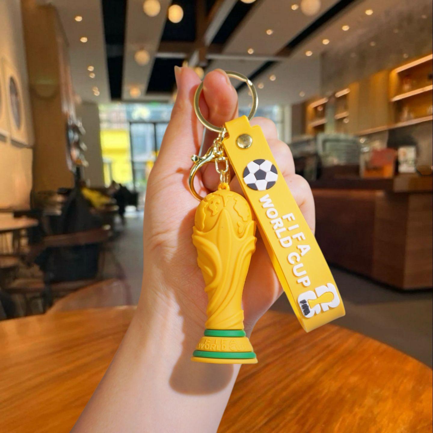 2026 US-Canada-Mexico World Cup Mascot Doll Keychain Toy Pendant Football Hercules Cup