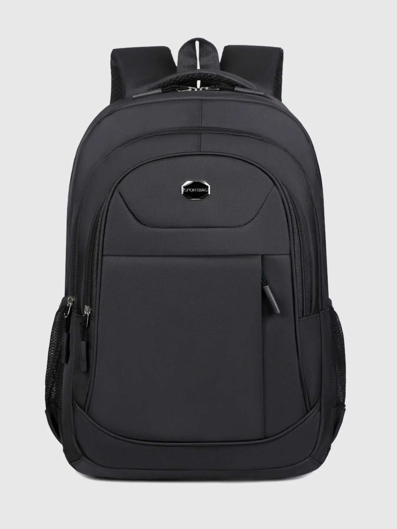 Men's Large Capacity Backpack, Multi-Pocket Commuter Bag, Lightweight Durable, Ideal for Work, School, Travel, Versatile Use, Multifunctional Backpack