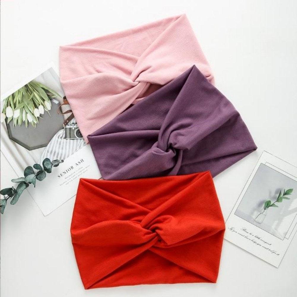 [Mother's Day Gifts]5 Pack Women's Sports Headbands, Elastic Sweat Absorbent Non-Slip Fashion Hairbands for Yoga Running Workout