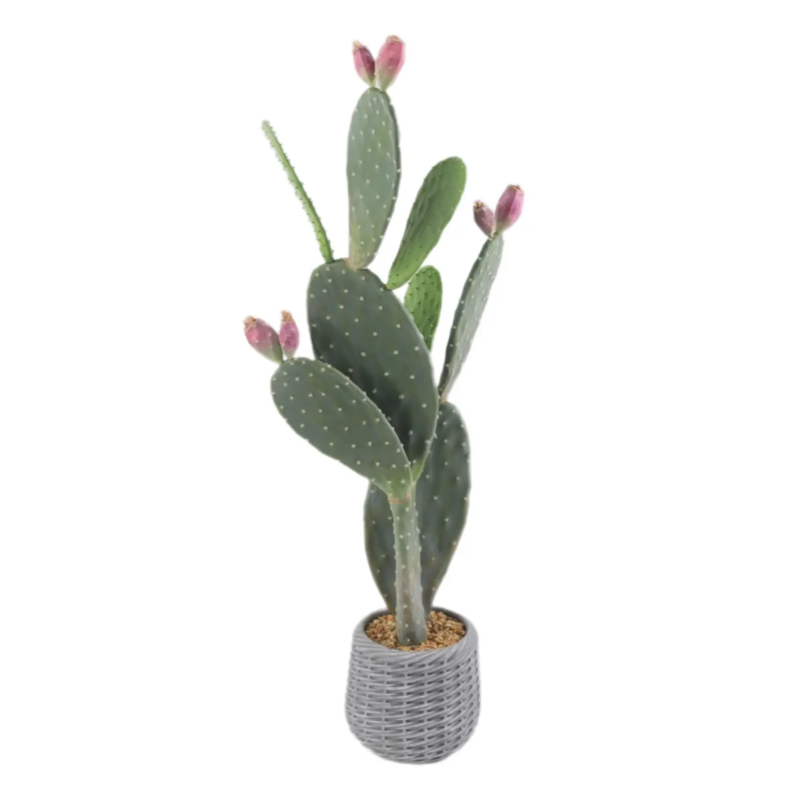 Garvee Artificial Cactus Potted Plant 42" Tall - Realistic Faux Saguaro for Indoor and Outdoor Decoration, Perfect for Home, Office, Garden, Balcony, Patio, and Entranceway