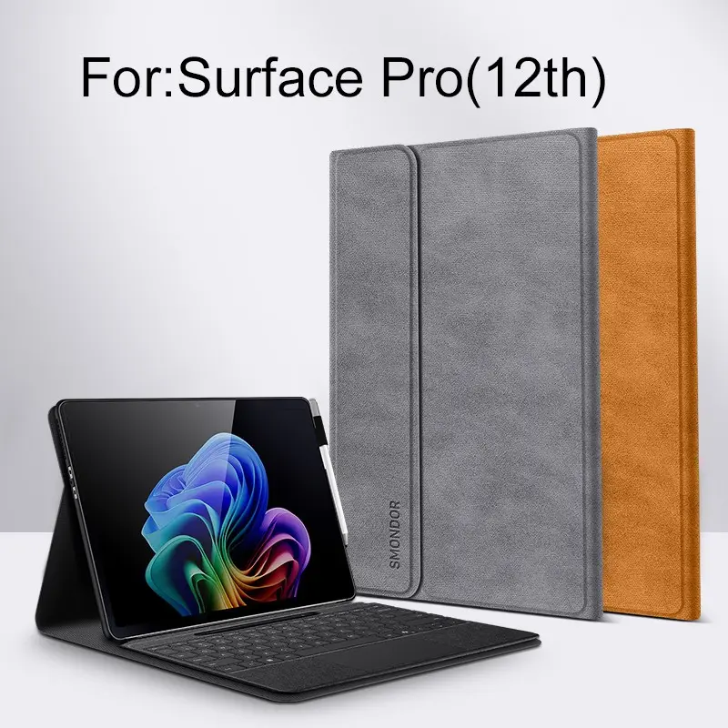 Microsoft Surface Pro 13-Inch 12th Gen 2026 New Case, Keyboard & Tablet Design, Stylish & Practical, Elegant & Eye-Catching, Durable Tablet Accessory