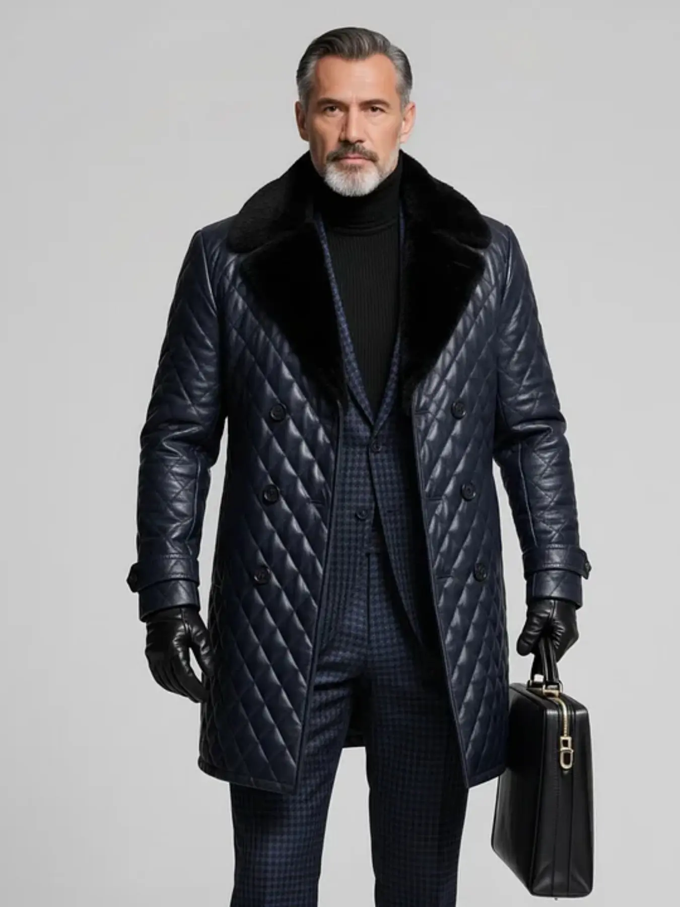 Men's Long Lightweight Formal Business Coat, Suit Jacket Outerwear, Perfect for Outdoor Parties and Banquets, Stylish and Comfortable, Menswear