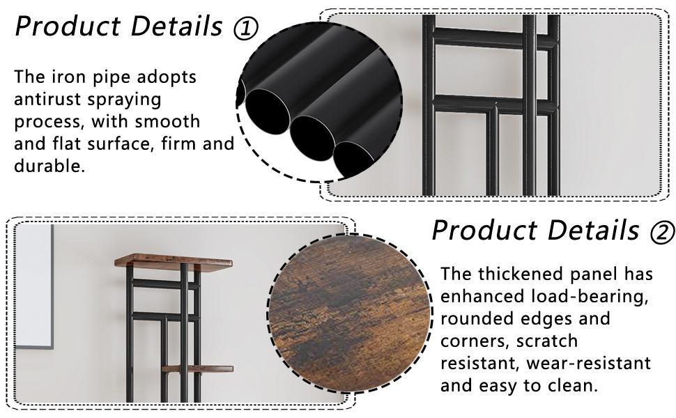 dealsforyoudays Plant Stand 4 Tier 5 Potted Indoor Plant Shelf Multiple Stands for Garden Corner Balcony Living Room (4 Tier 5 Potted, Black)