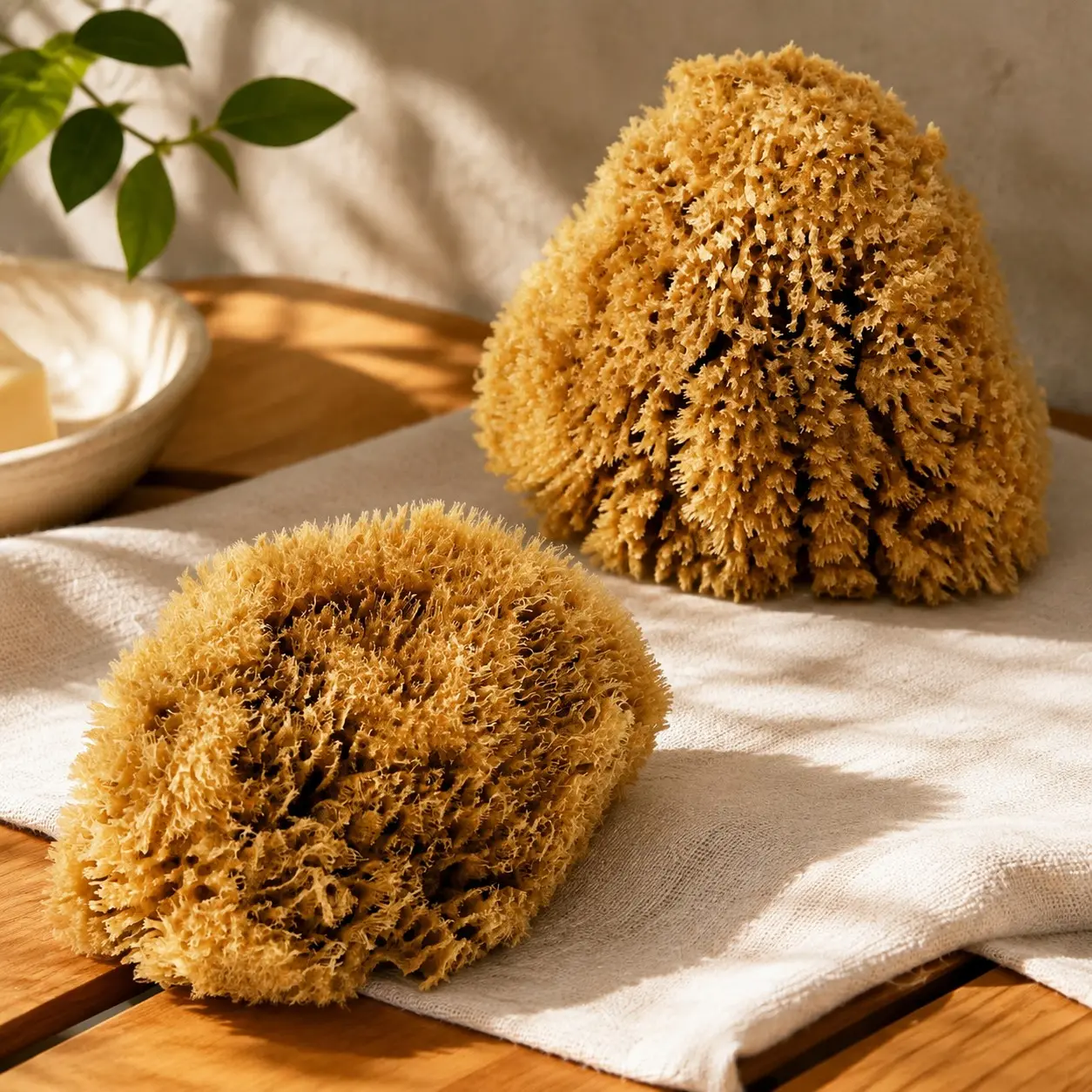 Natural Artist Sea Sponges for Painting 2 Pack | Large Art Tools for Decorating, Marbling, Sponging, Texturing and Crafts | Great for Artists & ChildrenGift