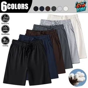 Men's Essential Multi-Use Shorts - Adaptive Moisture Management, Textured Fabric, Curated Tonal Variations for Urban Exploration, Content Creation