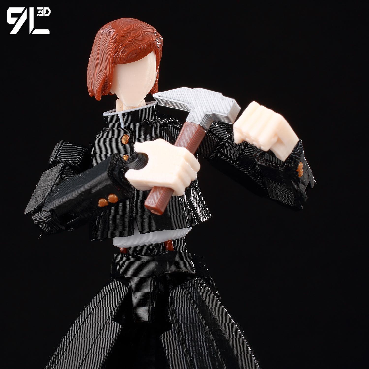 9L3D T13 Jujutsu Kaisen Itadori Figure LUCKY13 Training Ver. JJK Titan13 Multi-Jointed Movable Dummy13 Stress Relief Toys Gifts popular