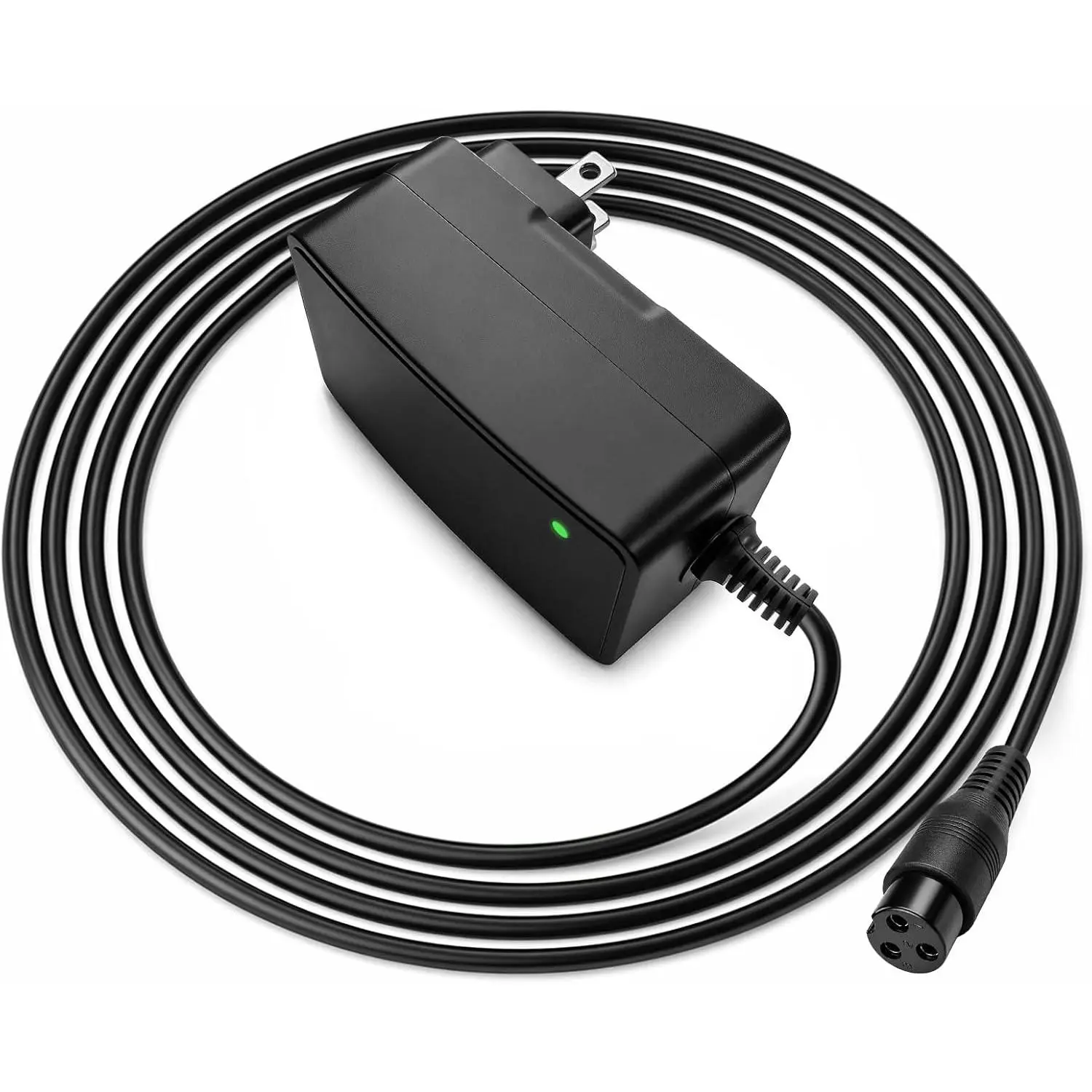 Dexpt 24V Charger Fit for Razor Electric Scooter E100 E125 E200 E300 MX350 MX400 Dirt Bike, Pocket Mod, Sports Mod, Dirt Quad, Go Kart, 3-Prong Inline Female Battery Replacement Power Adapter Cord