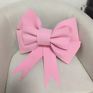 Big Bow Wedding Ceremony Birthday Wall Decoration Showcase Christmas Giant Super DIY Large Bow With Material Package