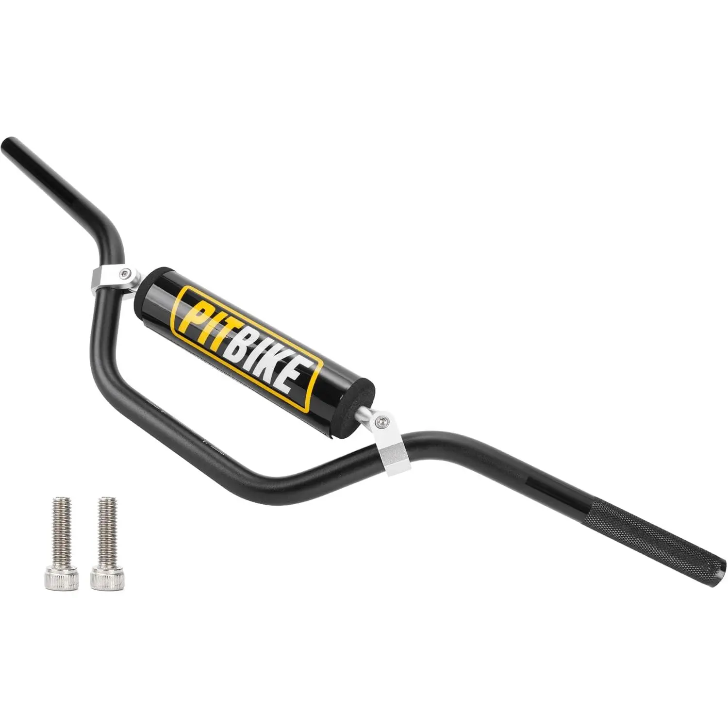 Universal 7/8 Inch 22mm Dirt Bike Handlebars, Upgraded Pit Bike Handlebar with Foam Pad for Motocross CRF YZF KXF KLX RMZ DRZ Pit Dirt Bike ATV Quad - Black