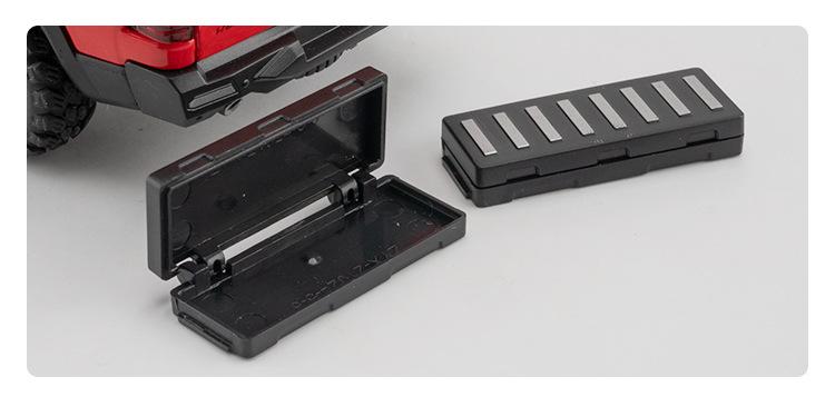 1:32 DODGE Mammoth 1000 TRX Alloy Pickup Car Model Diecast Metal Off-road Vehicle Model Sound and Light Simulation Kids Toy Gift