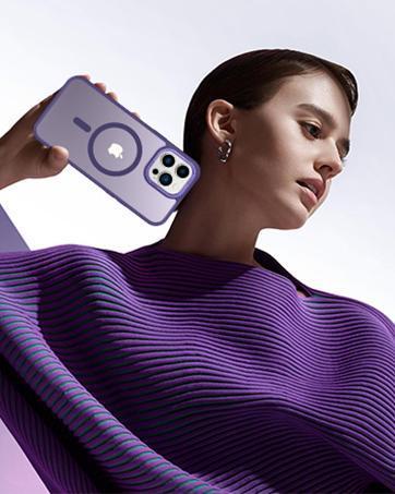 Magnetic for Samsung Galaxy S24 Plus Case [Compatible with Magsafe] Translucent Matte Slim Thin Shockproof Anti-Yellow Women Men Protective Phone Cases Cover for Samsung S24 Plus 6.7", Black