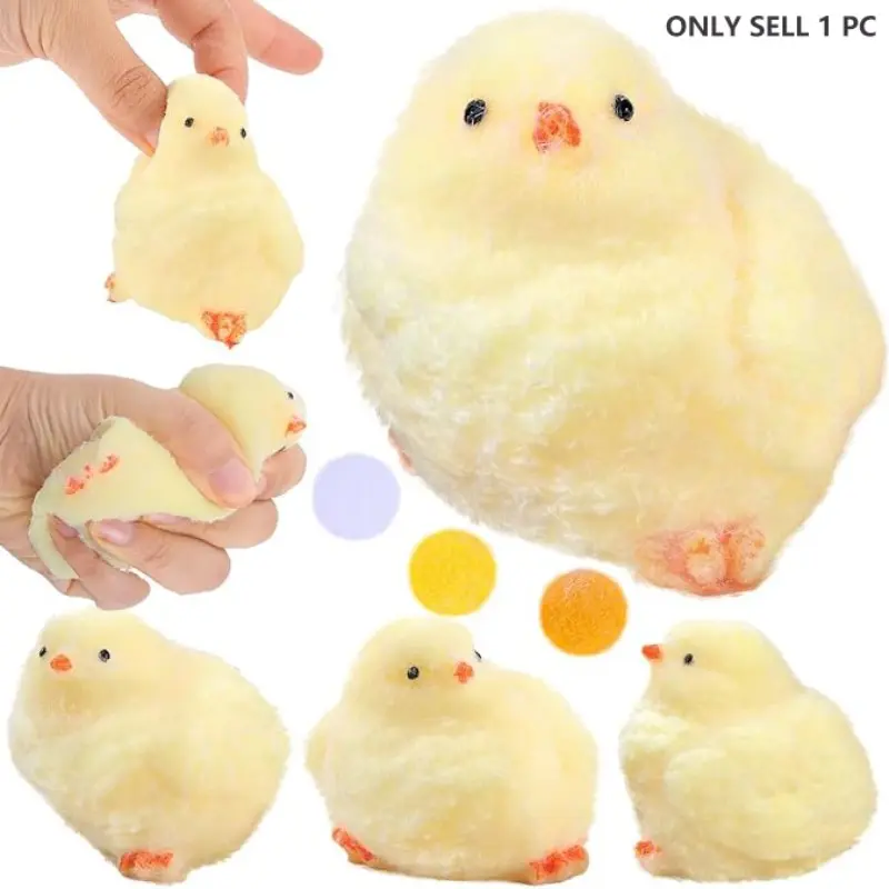 Chick Taba Squishies Toys, Ultra Soft Chick Squeeze Fidget Toys, Stress Relief Pinch Kawaii, Family Sticky Squishies Toys, Rjc030 Model, Kawaii Squishy