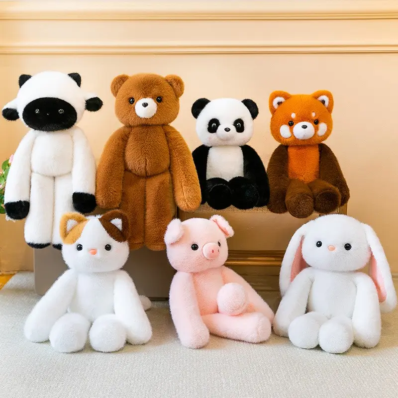 Animal Series Plush Doll, Soft Cotton Stuffed Pillow, Cute Stuffed Animal, Perfect Gift for Valentine's Day, Birthday, Christmas, Anniversary