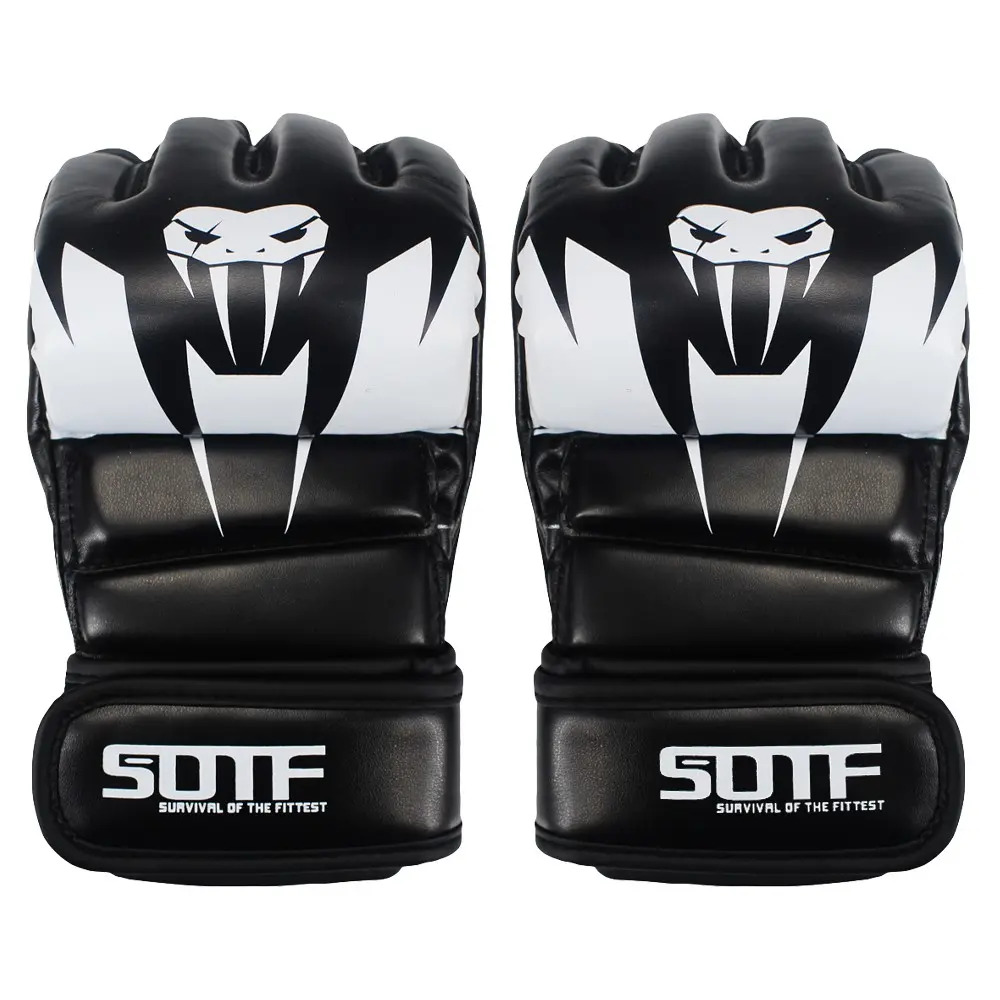 mma gloves boxing gloves  muay thai boxeo  gym gloves Durable synthetic leather Shock absorbing  Muay thai training Punching Gloves Boxing Training Gear