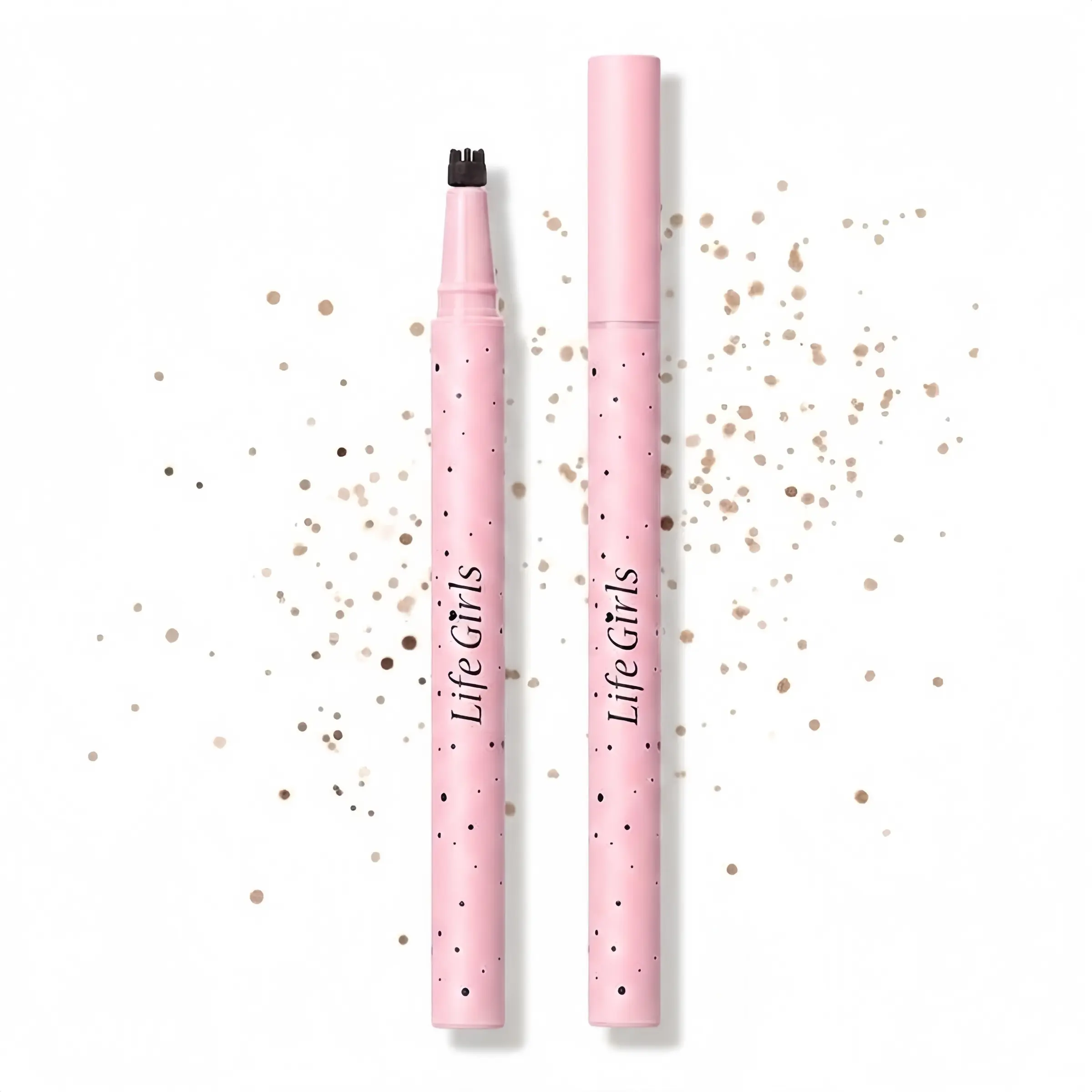 Freckle Pen, Spot Makeup Brush, Create Natural Sun-Kissed Look, Abs Plastic Material, Single Item Pack, No Flammable Liquid