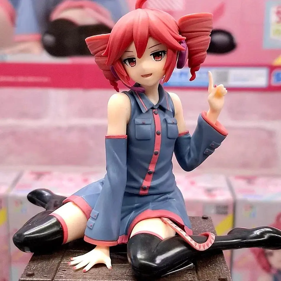 Bandai 14cm Utau Kasane Teto Chokonose Premium Prepainted Finished Figure, Character Toy Action Figure, Collectible Decoration Gift for Anime Fans, Character Toy Action Figures