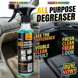 NUAN heavy duty degreaser all purpose degreaser for car and house all purpose cleaner all purpose degreaser Nuan Heavy Duty Degreaser  Professional Powerful Degreaser, Ultimate Grease & Grime Removal, Perfect Home Cleaning Helper!
