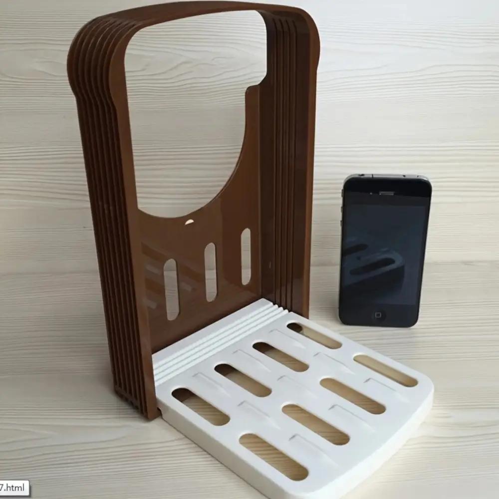 Foldable Bread Slicer, 1 Count Toast Bread Slicing Rack, Household Baking Tool For Kitchen, Summer for Gift