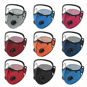 Carbon Filter Dust Mask Breathable| Reusable Detachable Adjustable| For Running Workout Motorcycle Gardening