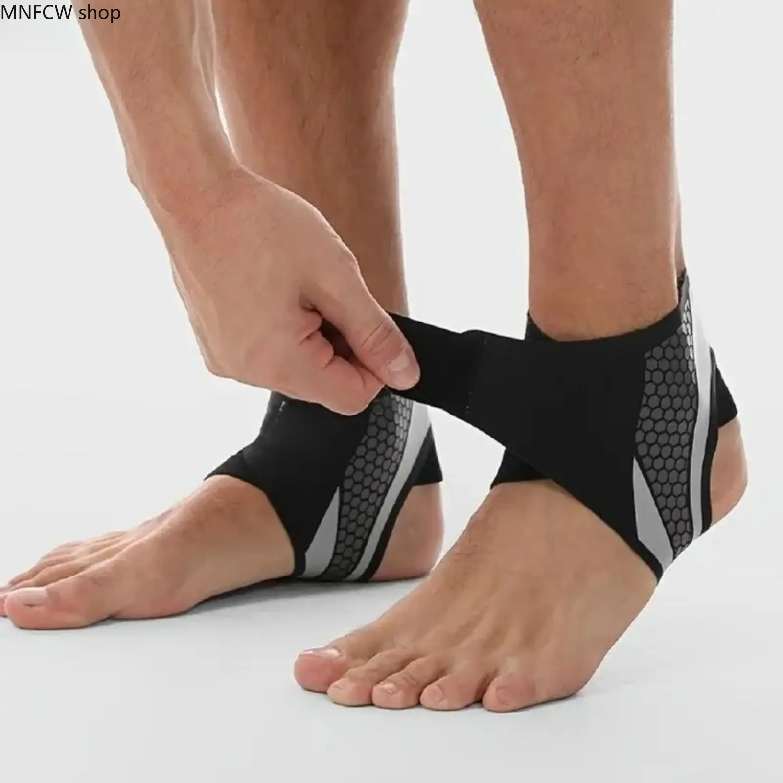 Breathable Ankle Brace for Joint Support, Unisex Compression Sleeve for Stability, Running, and Sports Recovery