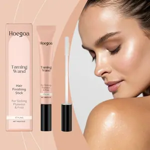 Flyaway Hair Taming Wand, Non-Greasy Edge Finishing Stick with Vitamin E & Glycerin, Long Lasting Anti-Frizz Hair Finishing Cream, No White Residue for Baby Hairs & Hairstyle Touch-Up 18g