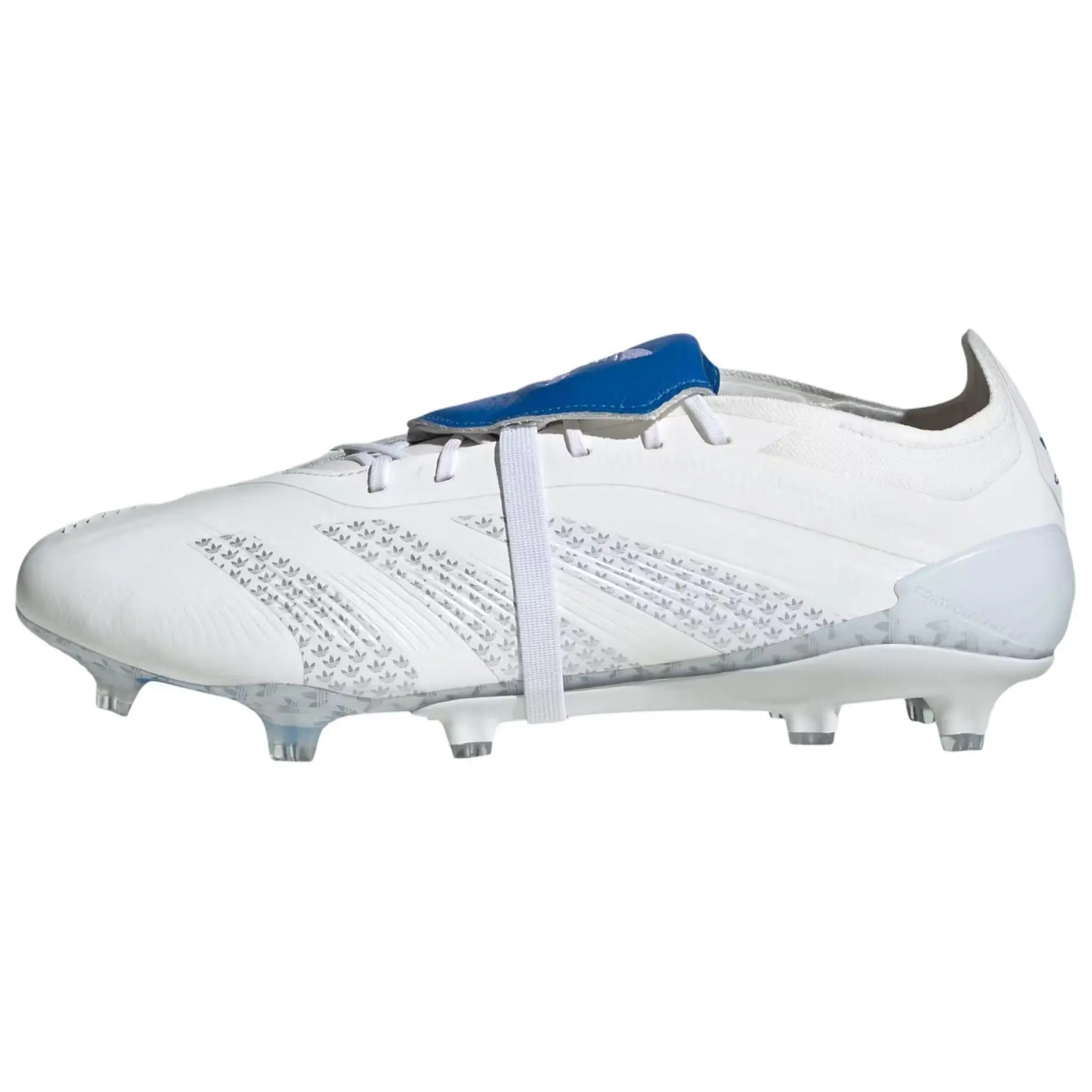 Adidas Originals Predator Elite David Beckham Firm Ground Soccer Cleats - Men's/Women's House White & Blue Durable, Comfortable, Versatile, Slip-Resistant Cleats for Soccer (Maison Mihara Official)