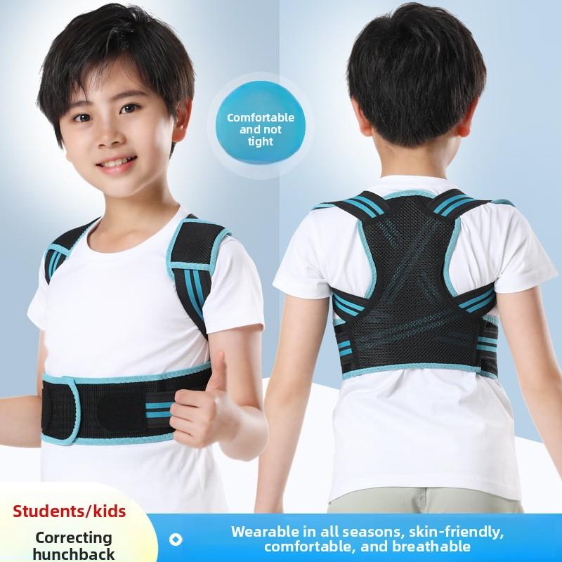 Children's prevention hunchback correction belt, posture correction belt, student back correction open shoulder posture hunchback correction artifact