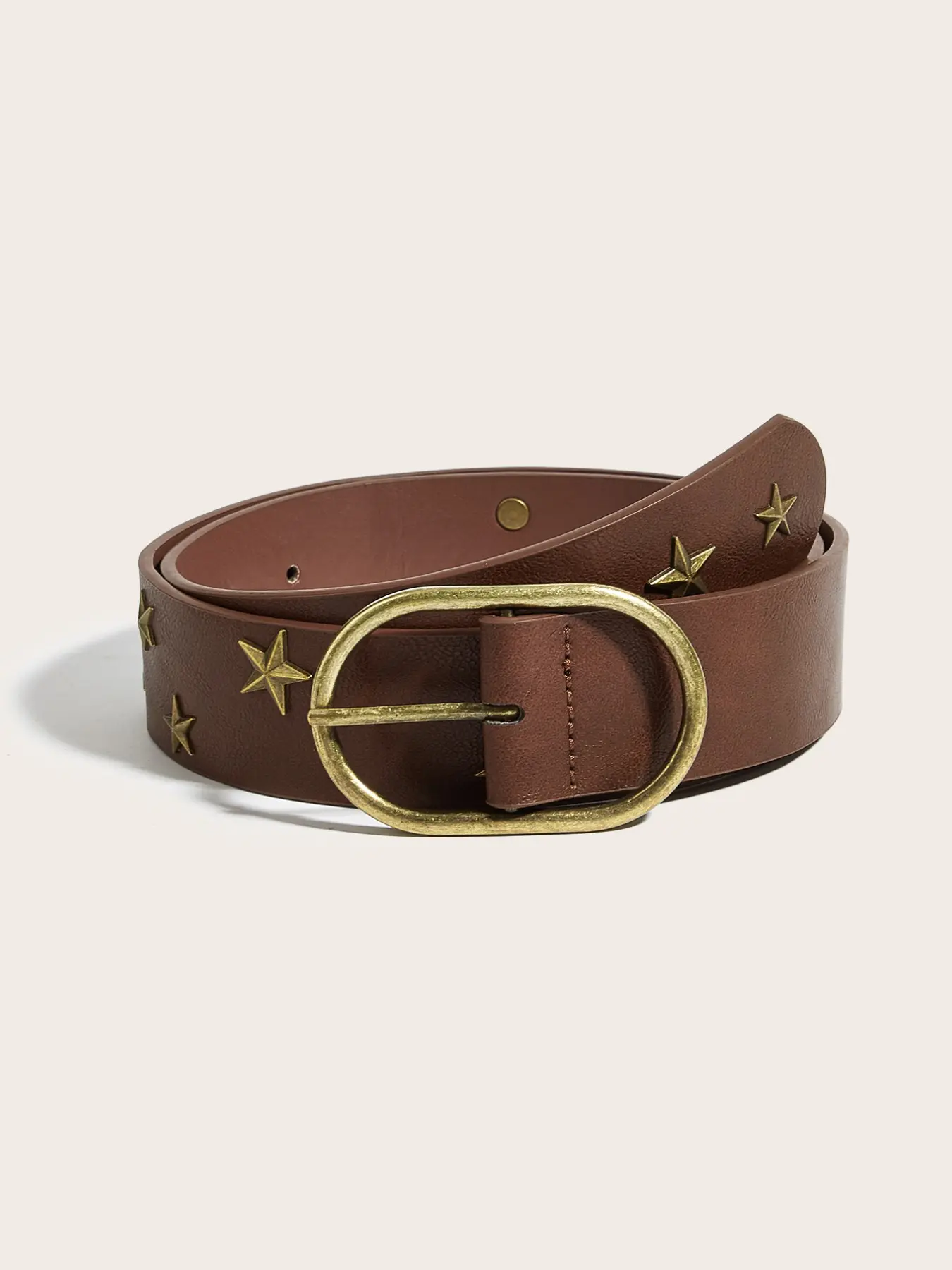 Women's Star Stud Belt, Vintage Punk Western Belt, Y2K Studded Cowgirl Boho Belt, Perfect for Dresses, Pants, Parties, Music Festivals