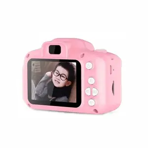 Lovely X2 Children Mini Digital Camera Can Take Pictures Video Small Camera Photography Children Birthday Gift Kids Toys for KidSTEM Learning Toy Screen Free Educational Fine Motor Skills Montessori Sensory