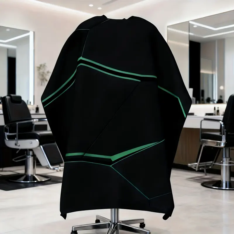 Barber Apron with Anti-Stick Surface - Lightweight Durable Salon Cape Haircare Tools for Spa Center Barbershop, Salon Decor & Customer Privacy
