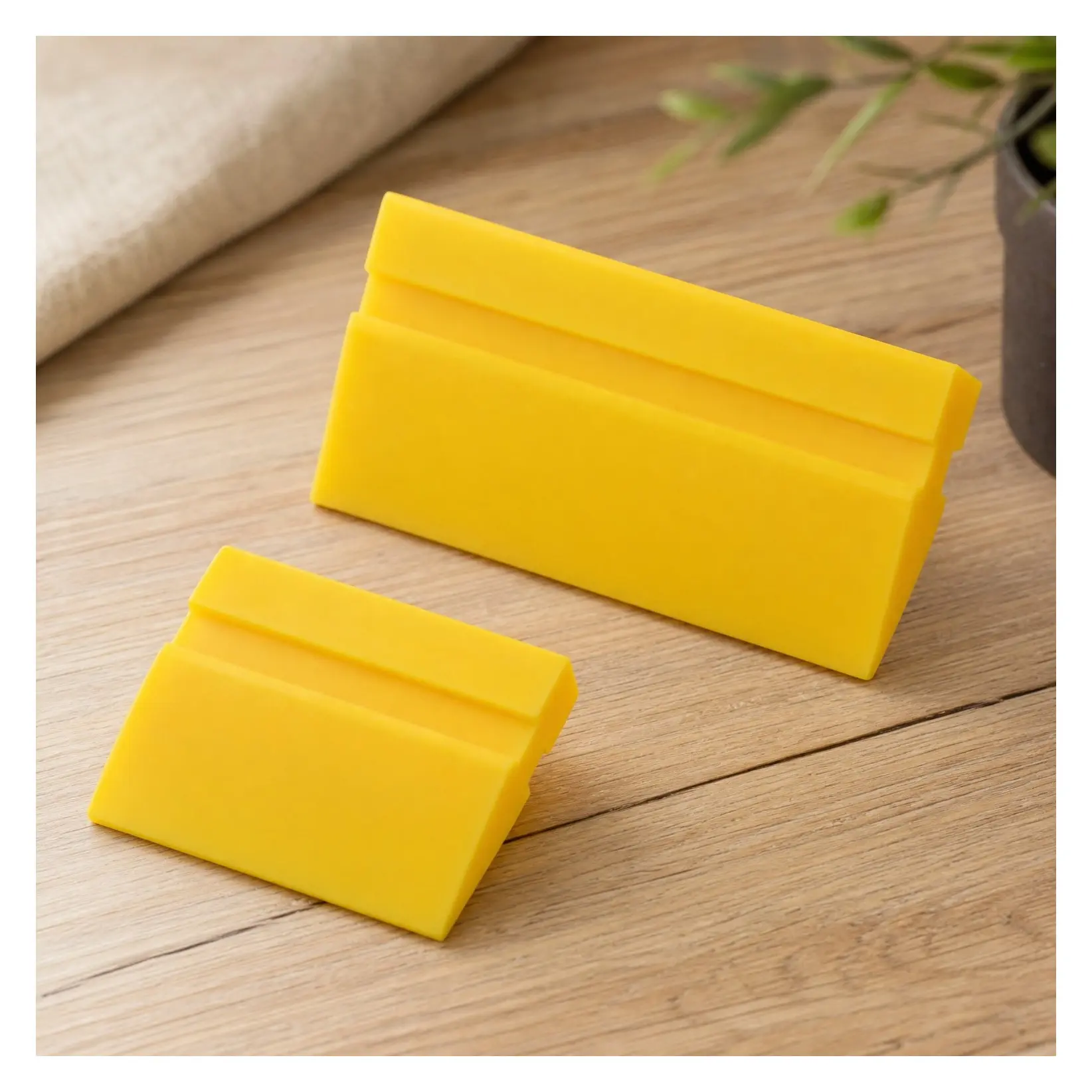 Mini Squeegee Window Film Tools, Rubber Water Blade Squeegee Decal Wrap Applicator for Car Home TintGift