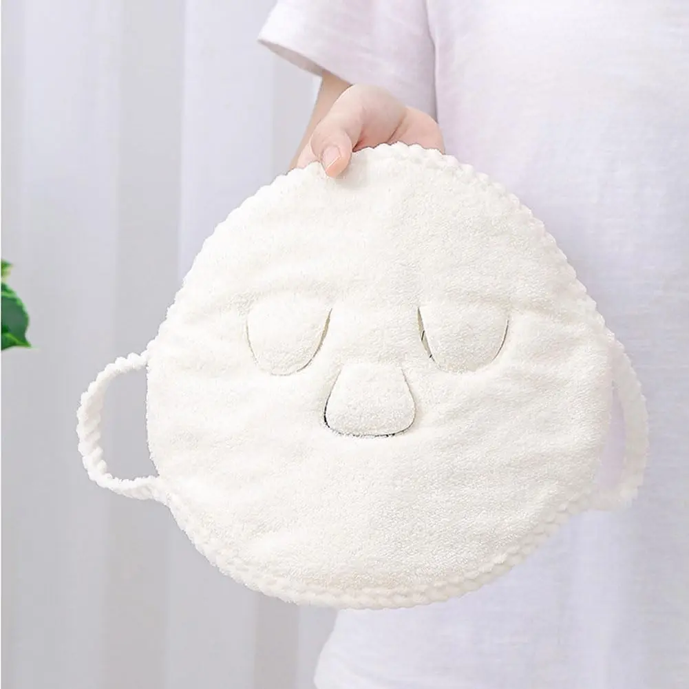 Soft Steam Face Mask Towel, Reusable Cold Hot Compress, Thick Moisturizing Beauty Spa Face Cloth, for Women, Home or Salon Use