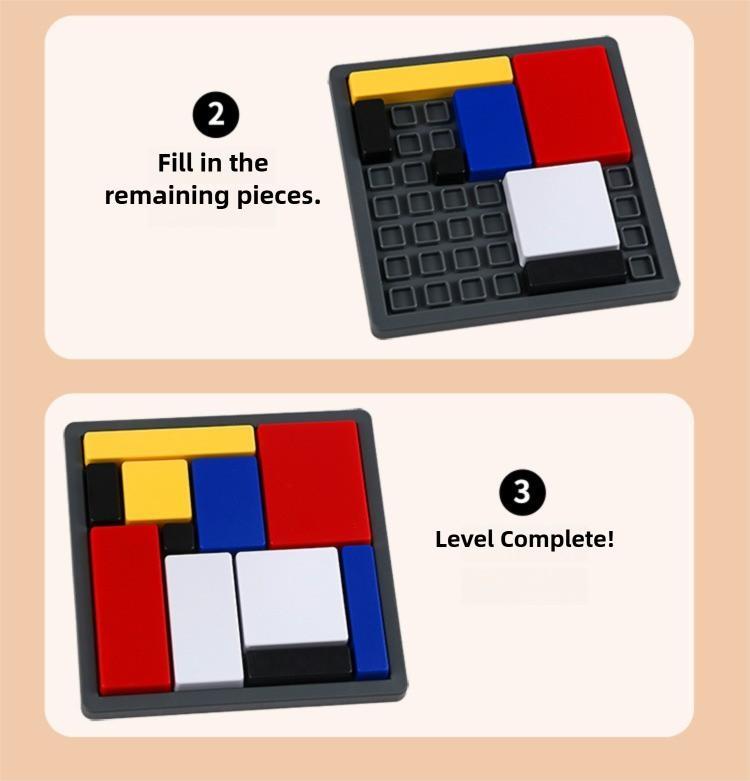 Logic Puzzle Brain Teaser Game for Kids & Adults, 88 Challenging Levels, Educational Logic Toy, Travel Games for Ages 7+ preschool montessori