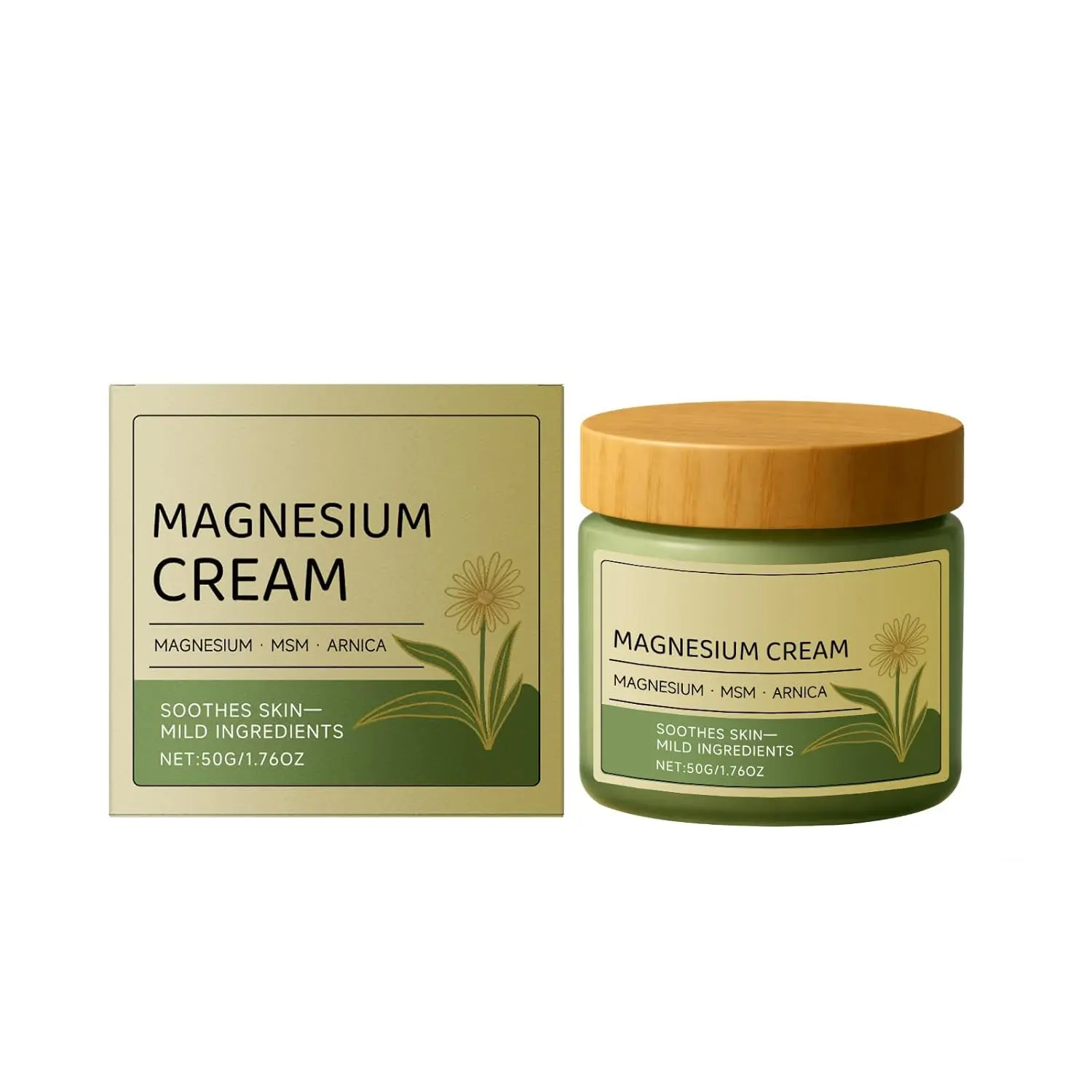 Total Relief Total Soothe Magnesium Cream, Nerve Relief Cream, Joint Relief with Mineral Formula