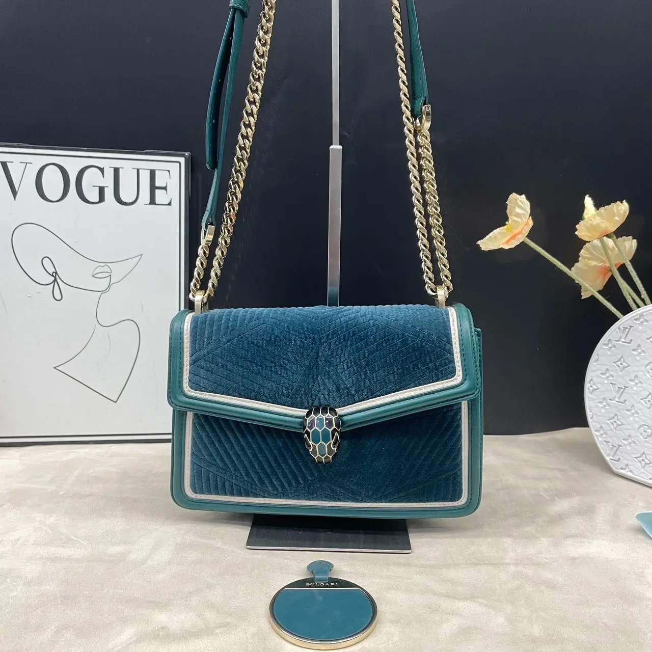 Pre-owned BVLGARI/Crossbody Bag/CCB1820021