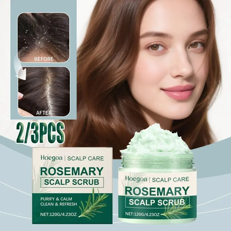 Scalp Scrub For Soothing Deep Cleansing Dandruff Control Itchy Scalp Care Removes Buildup Excess Oil For Refreshed Healthy Hair 120g