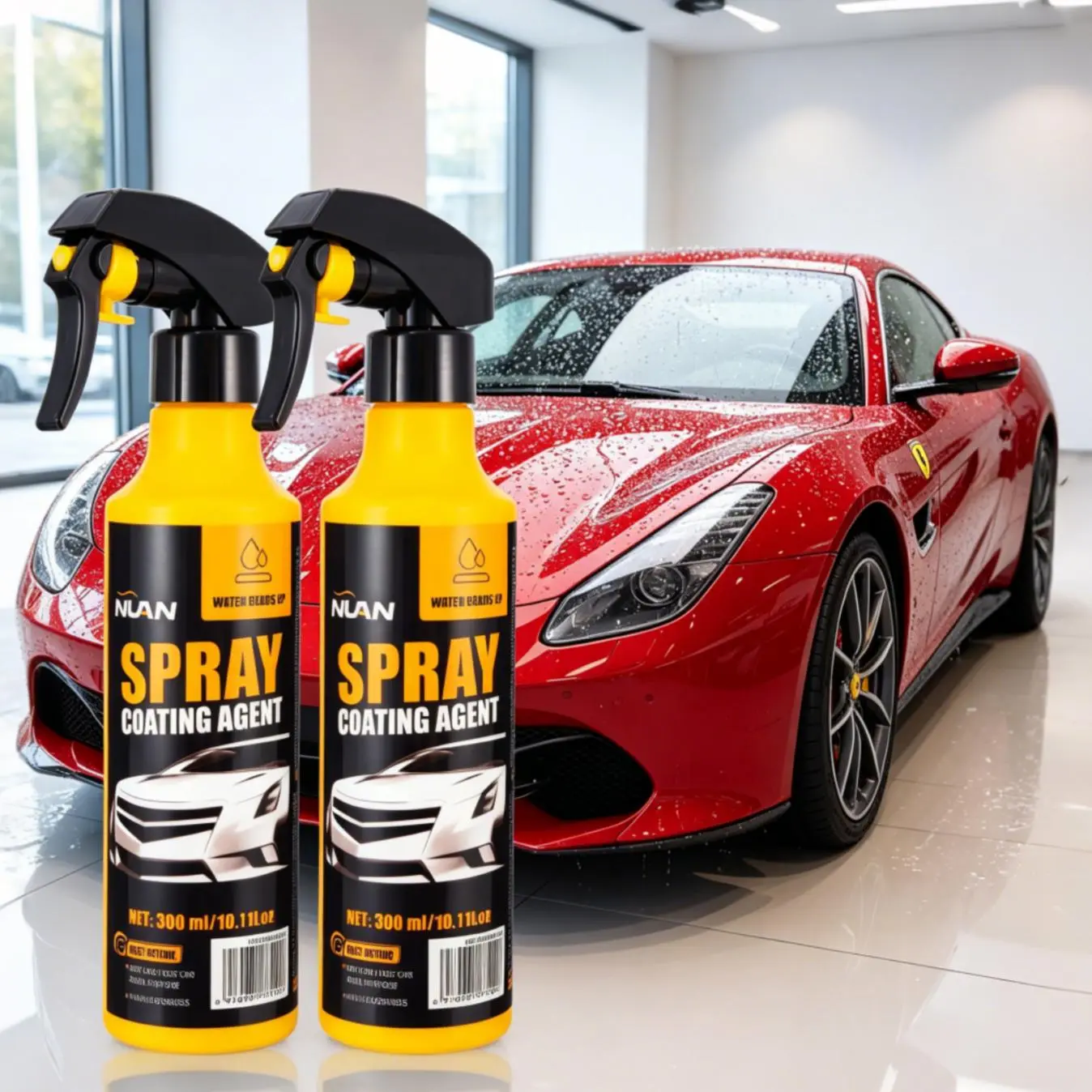 Spray coating agent；NUAN nano car coating sprayNano Car Coating Spray – Fast, durable, hydrophobic, shields paint, prevents fading, perfect for everyday car maintenance.-ll6.2